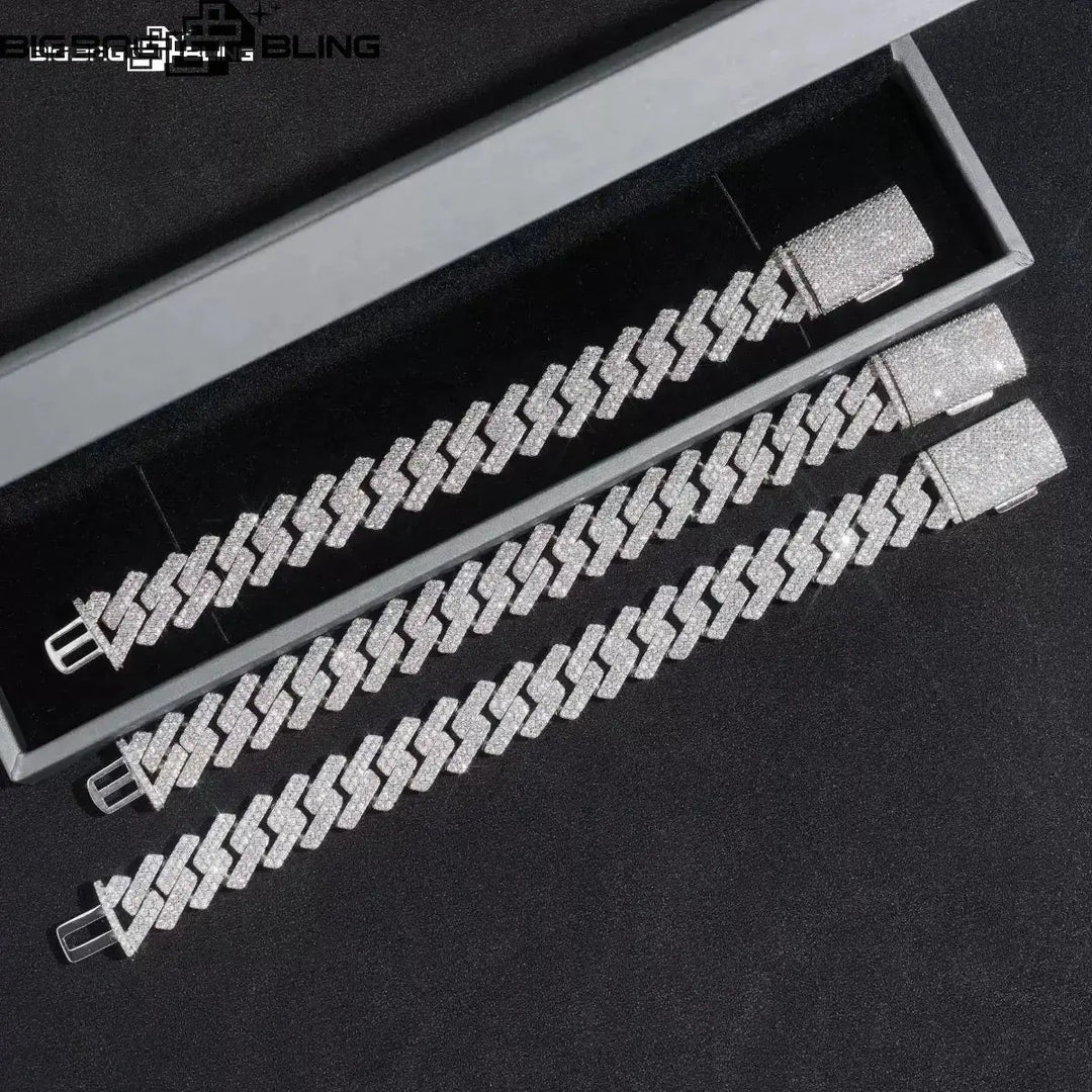 925 silver moissanite Bracelet & Chains