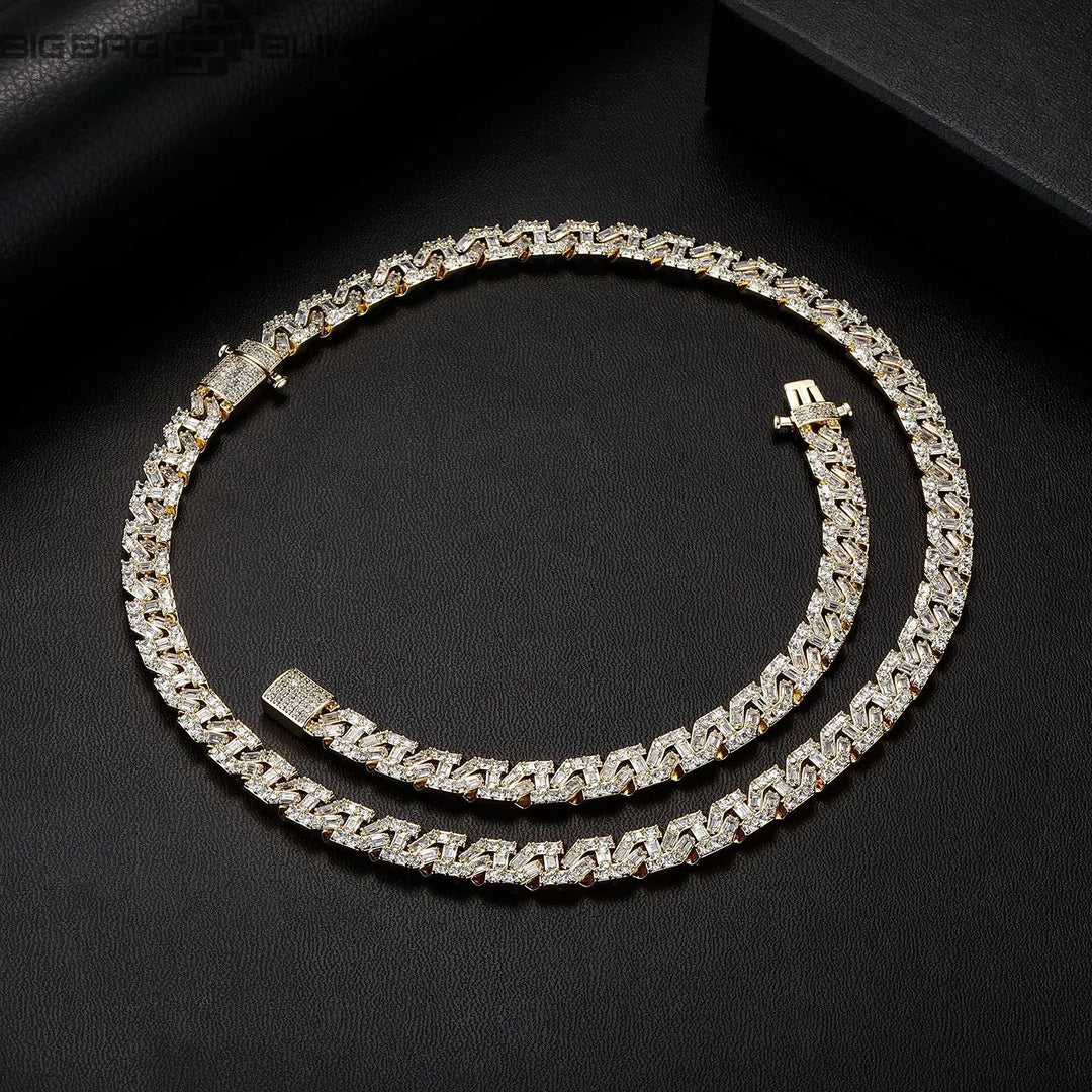 14mm Iced Cuban Link Chain