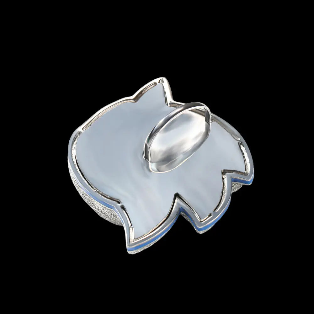 Glow-in-the-Dark Iced Out Sonic Pendant BigBagBling