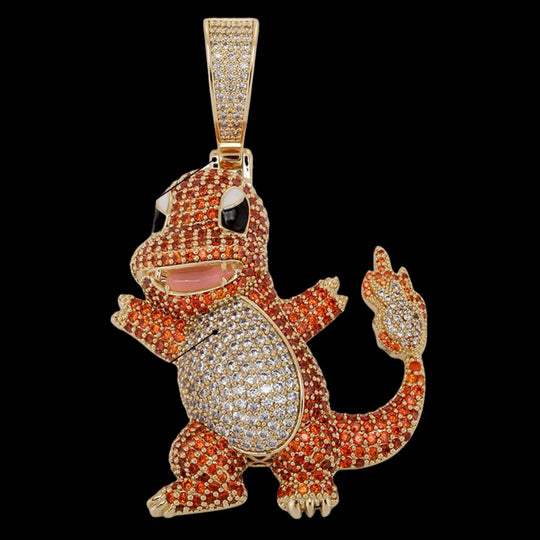 Iced Charmander Pendant