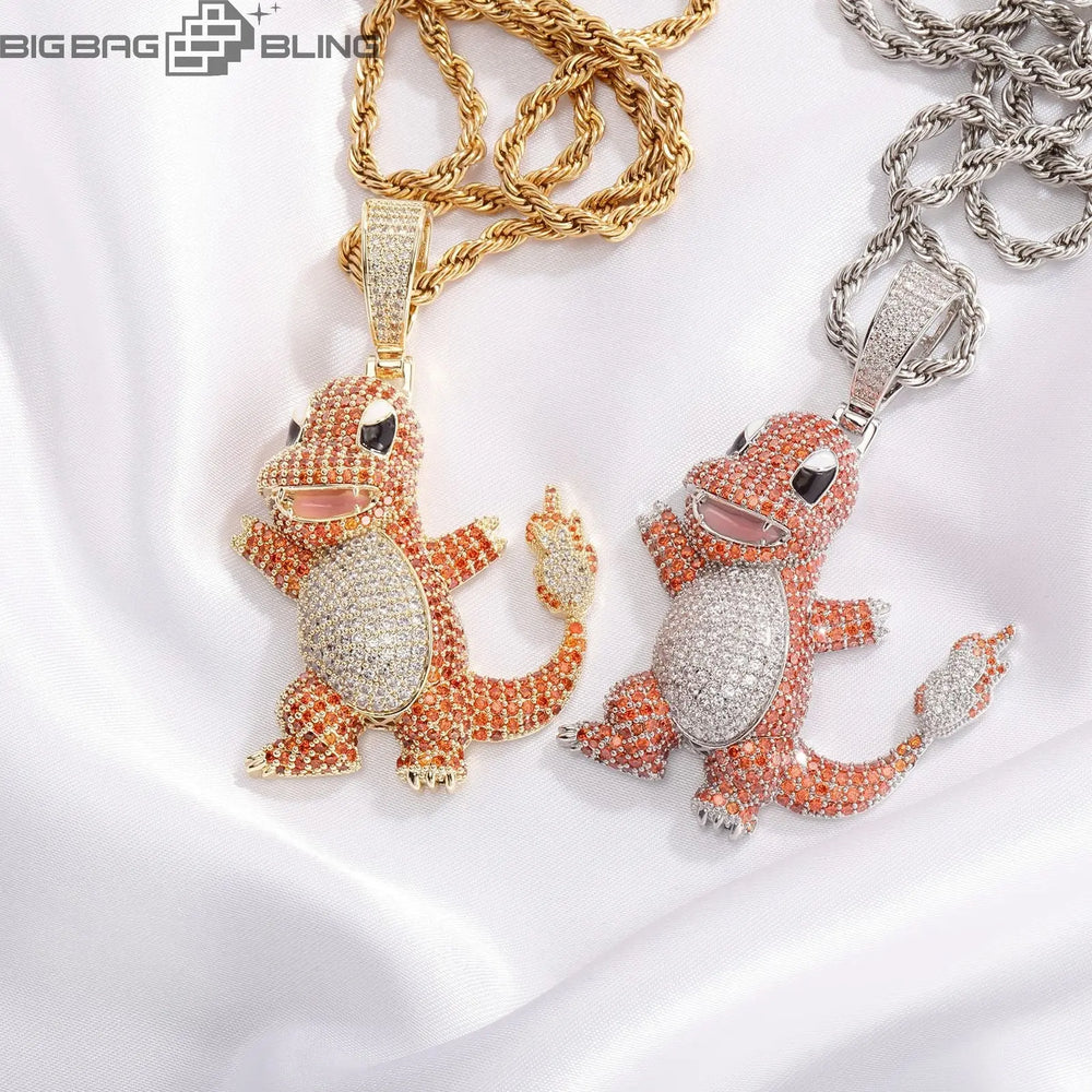 Iced Charmander Pendant