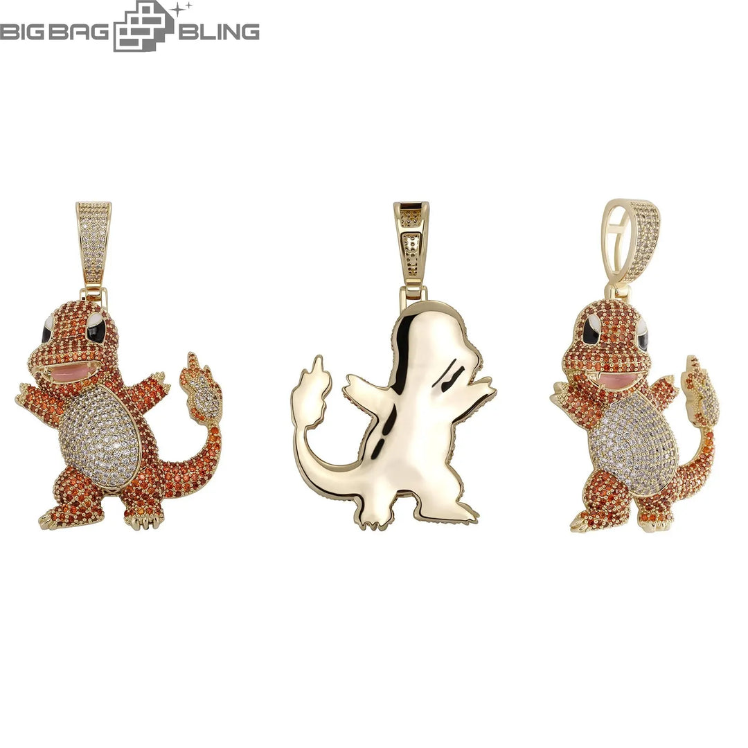 Iced Charmander Pendant