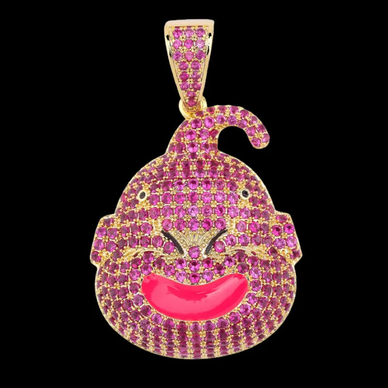 Iced Dragon Ball Buu Pendant