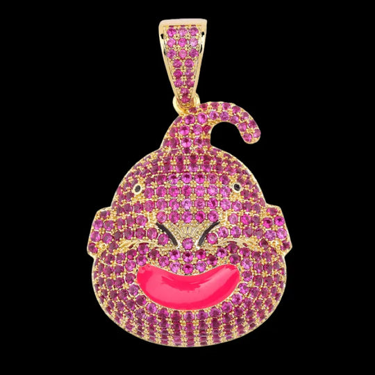 Iced Dragon Ball Buu Pendant