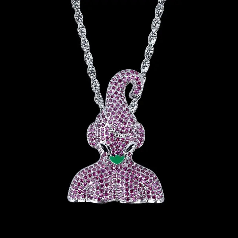 Iced Dragon Ball Buu Pendant