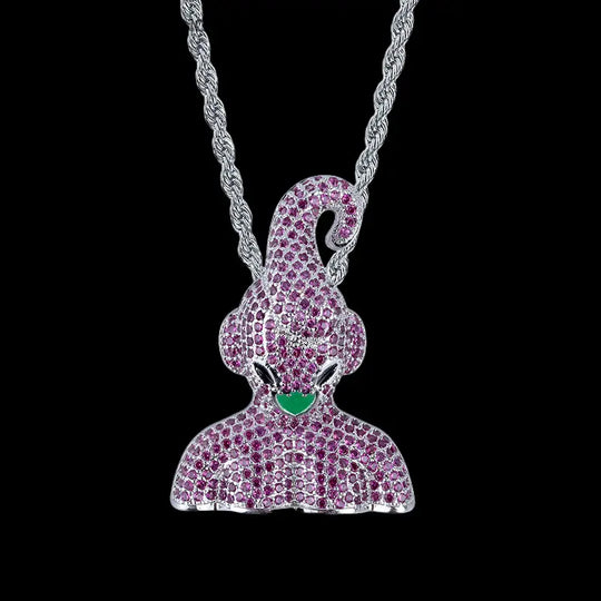 Iced Dragon Ball Buu Pendant