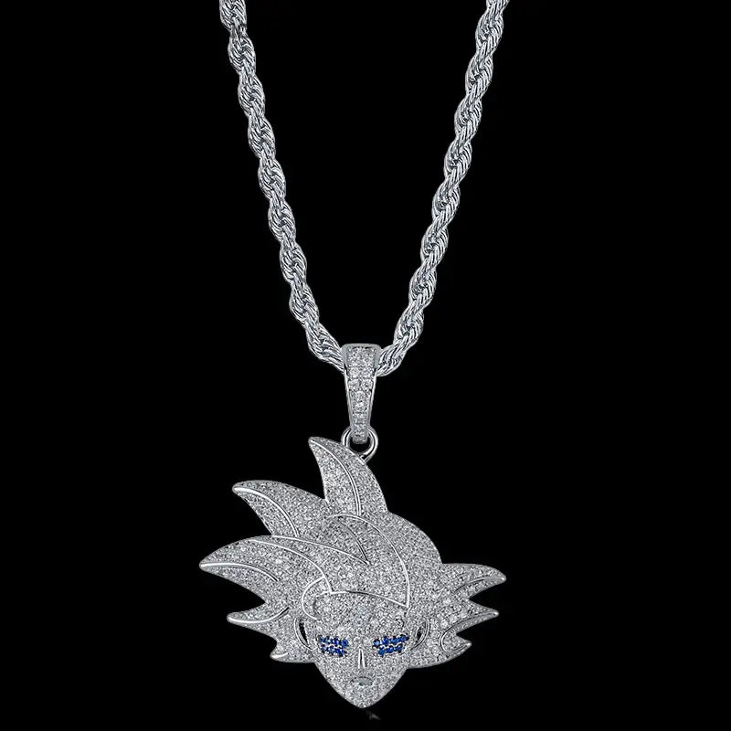 Iced Dragon Ball Goku Pendant