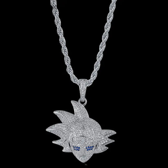 Iced Dragon Ball Goku Pendant