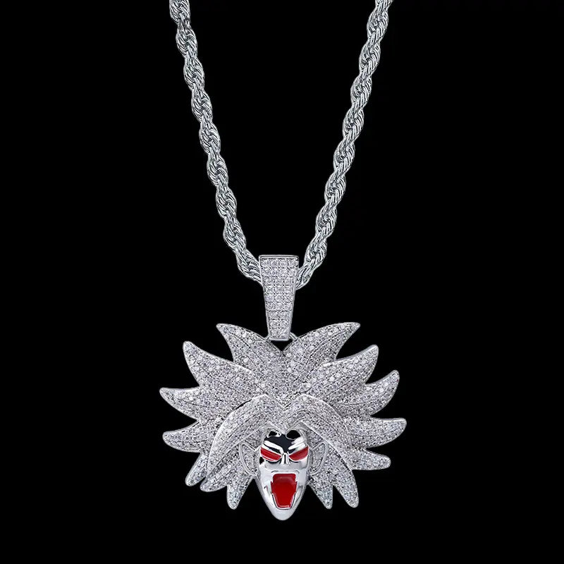 Iced Dragon Ball Proly Pendant