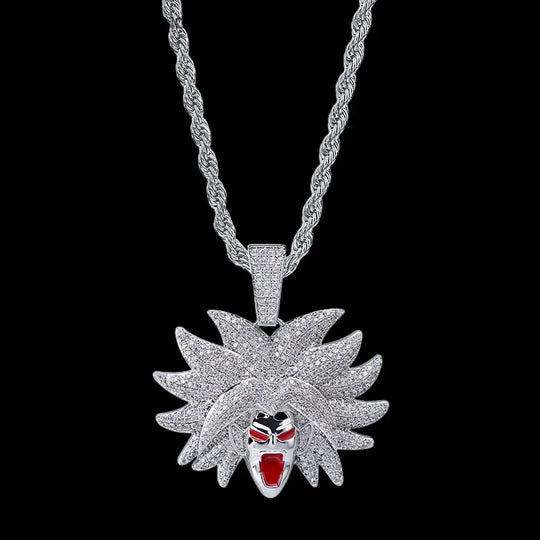Iced Dragon Ball Proly Pendant