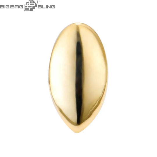 Iced Out 18k single tooth Grillz BigBagBling