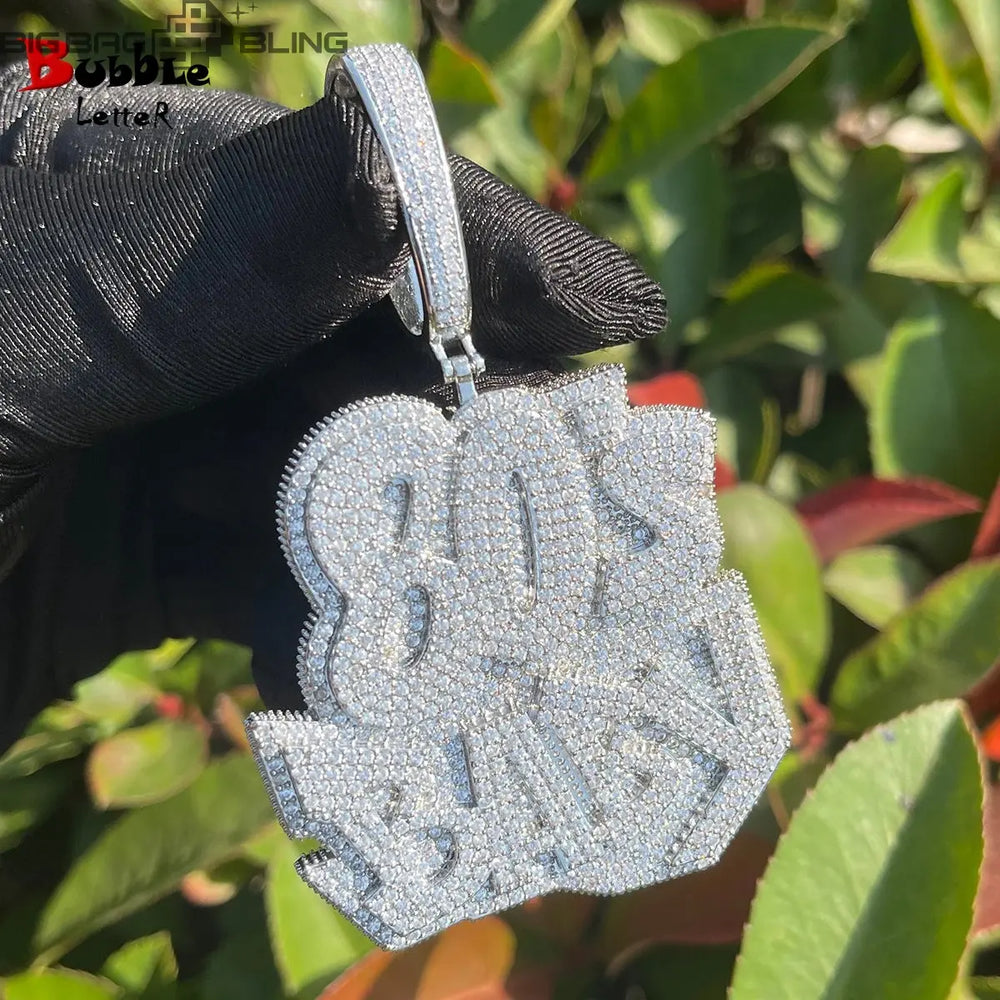 Iced Out 80's BABY Pendant BigBagBling