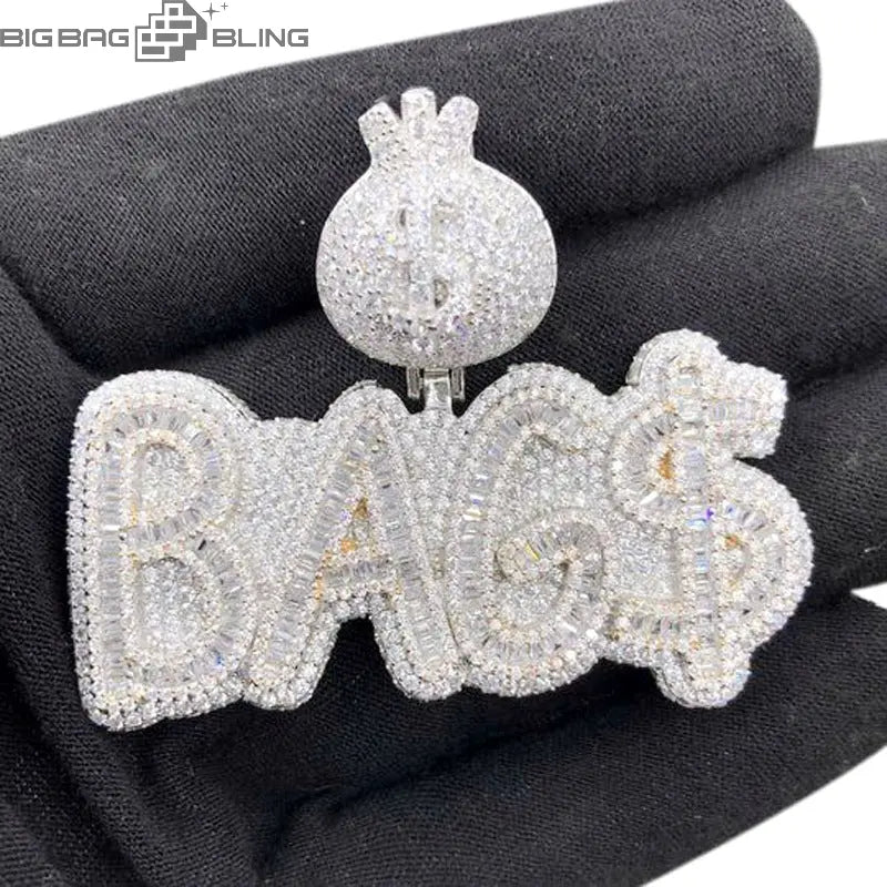 Iced Out BAG Pendant BigBagBling