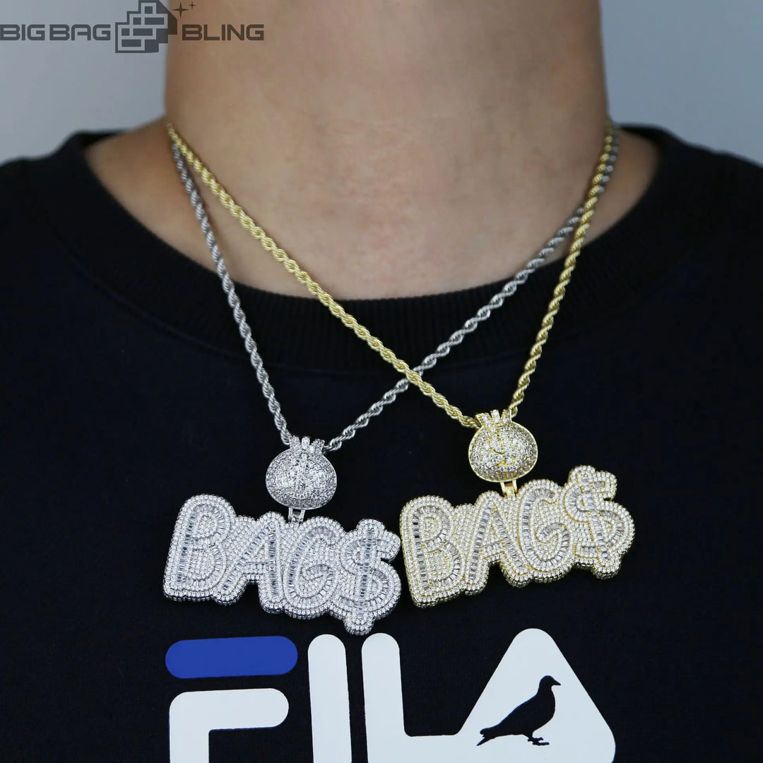 Iced Out BAG Pendant BigBagBling