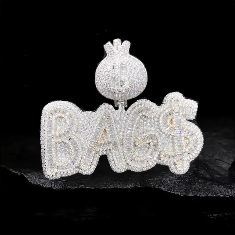 Iced Out BAG Pendant BigBagBling