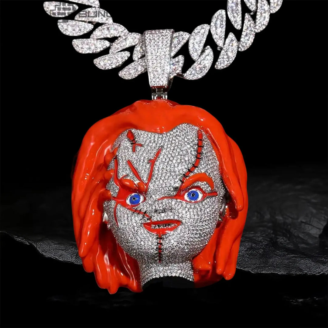 Iced Out Chucky Pendant BigBagBling
