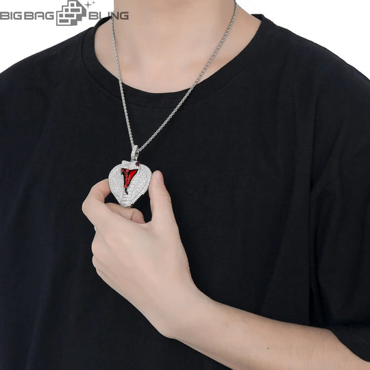 Iced Out Cobra Pendant BigBagBling