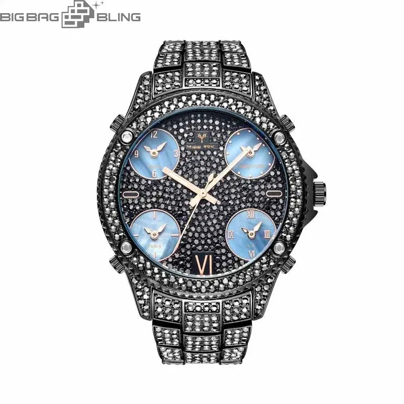 Iced Out Fashionable luminous Watch BigBagBling