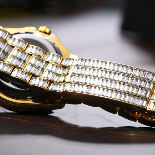 Iced Out Fully automatic machinery Watch BigBagBling