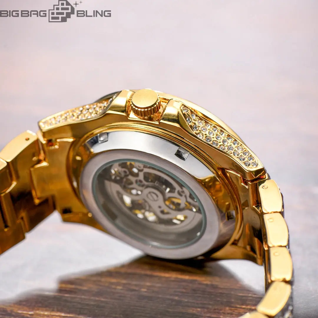 Iced Out Fully automatic machinery Watch BigBagBling