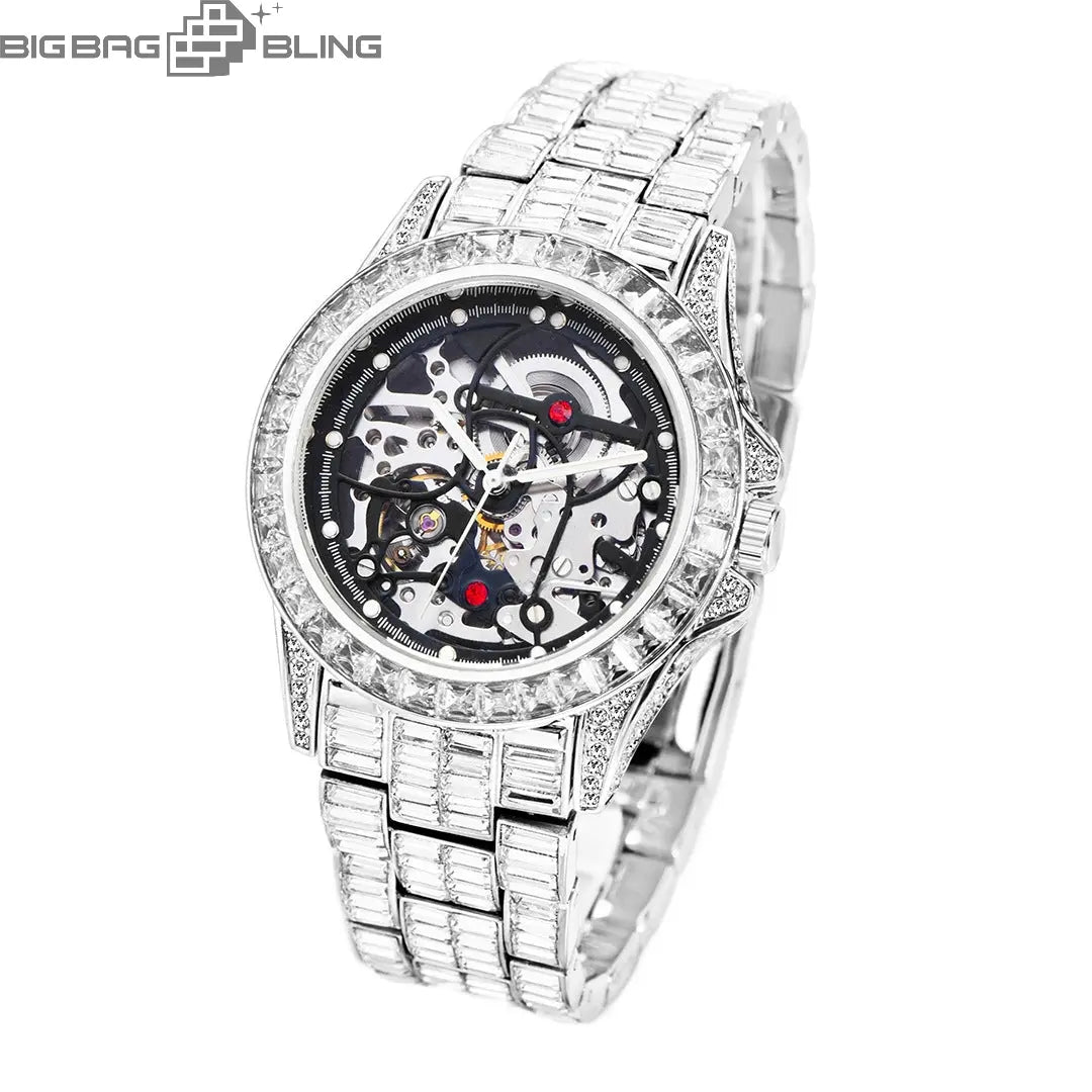 Iced Out Fully automatic machinery Watch BigBagBling