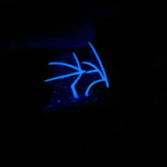 Iced Out Glow-in-the-Dark Bat Pendant BigBagBling