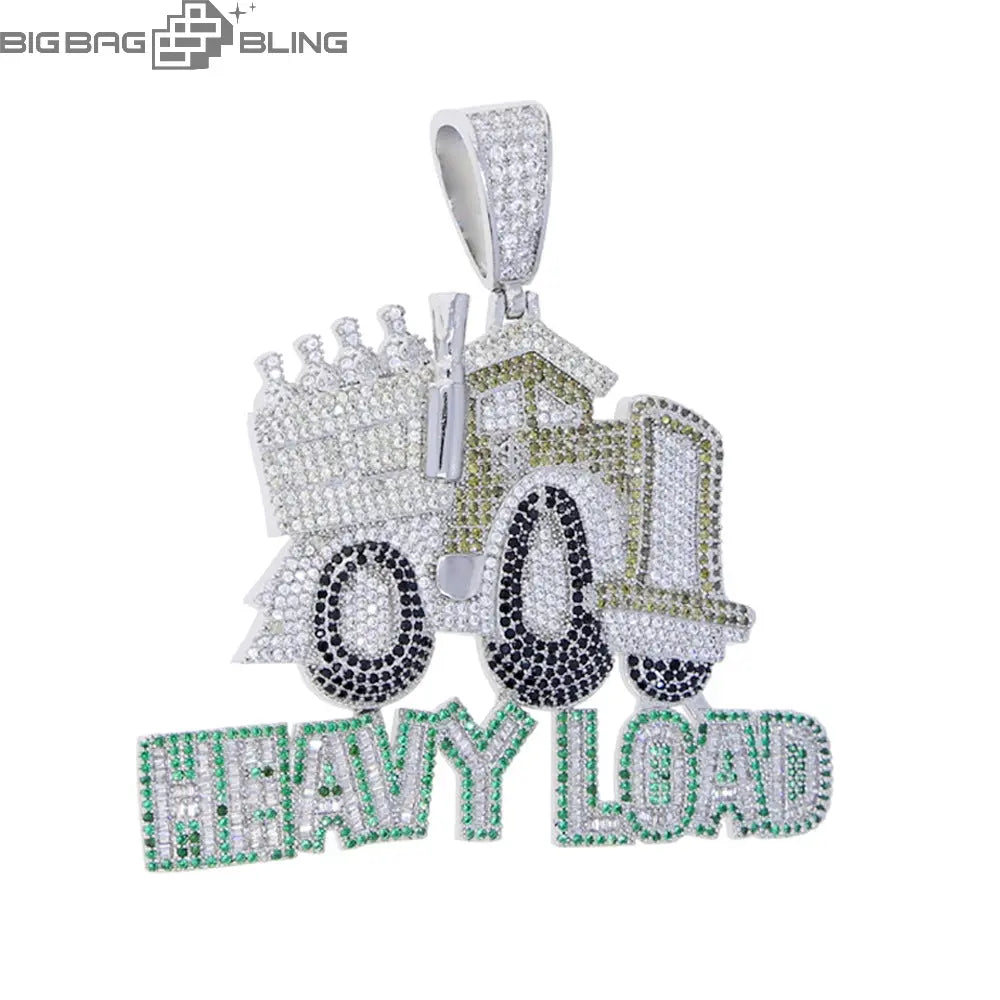 Iced Out HEANY LOND Pendant BigBagBling