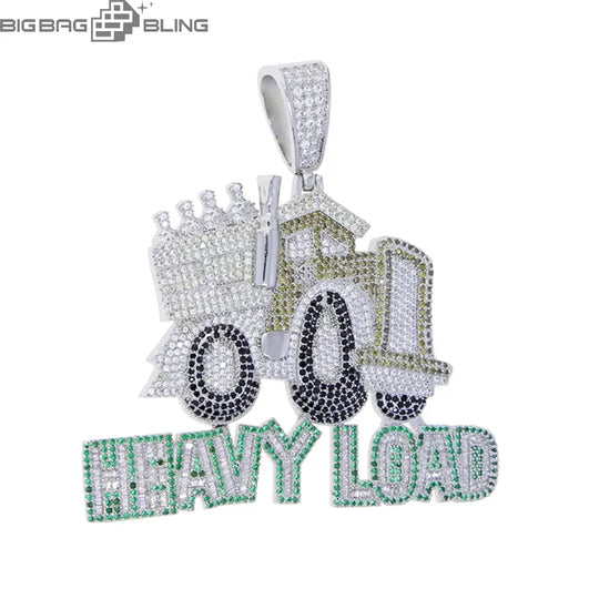 Iced Out HEANY LOND Pendant BigBagBling