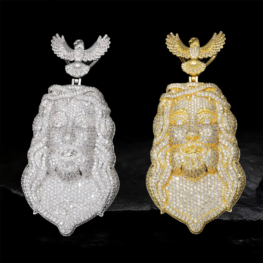 Iced Out Jesus Piece Pendant BigBagBling