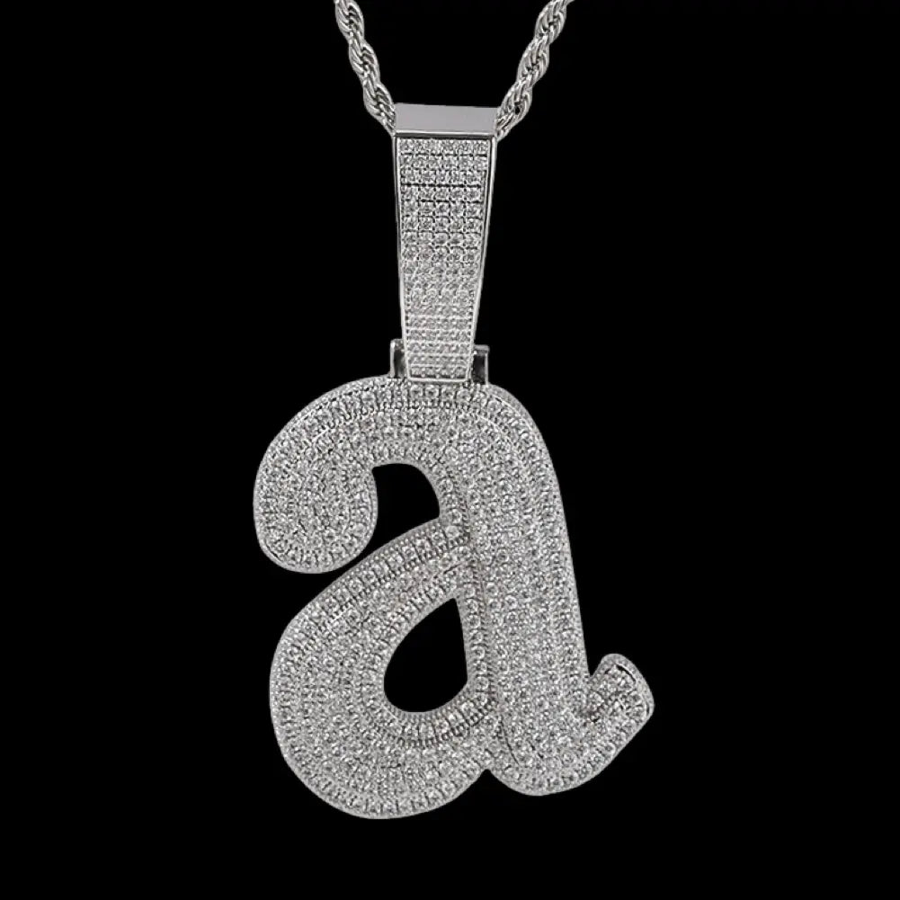 Iced Out Kendrick Lamar Style Pendant BigBagBling
