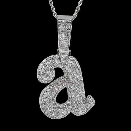 Iced Out Kendrick Lamar Style Pendant BigBagBling