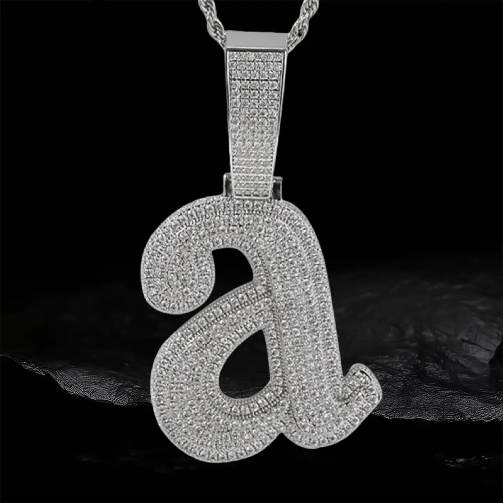 Iced Out Kendrick Lamar Style Pendant BigBagBling