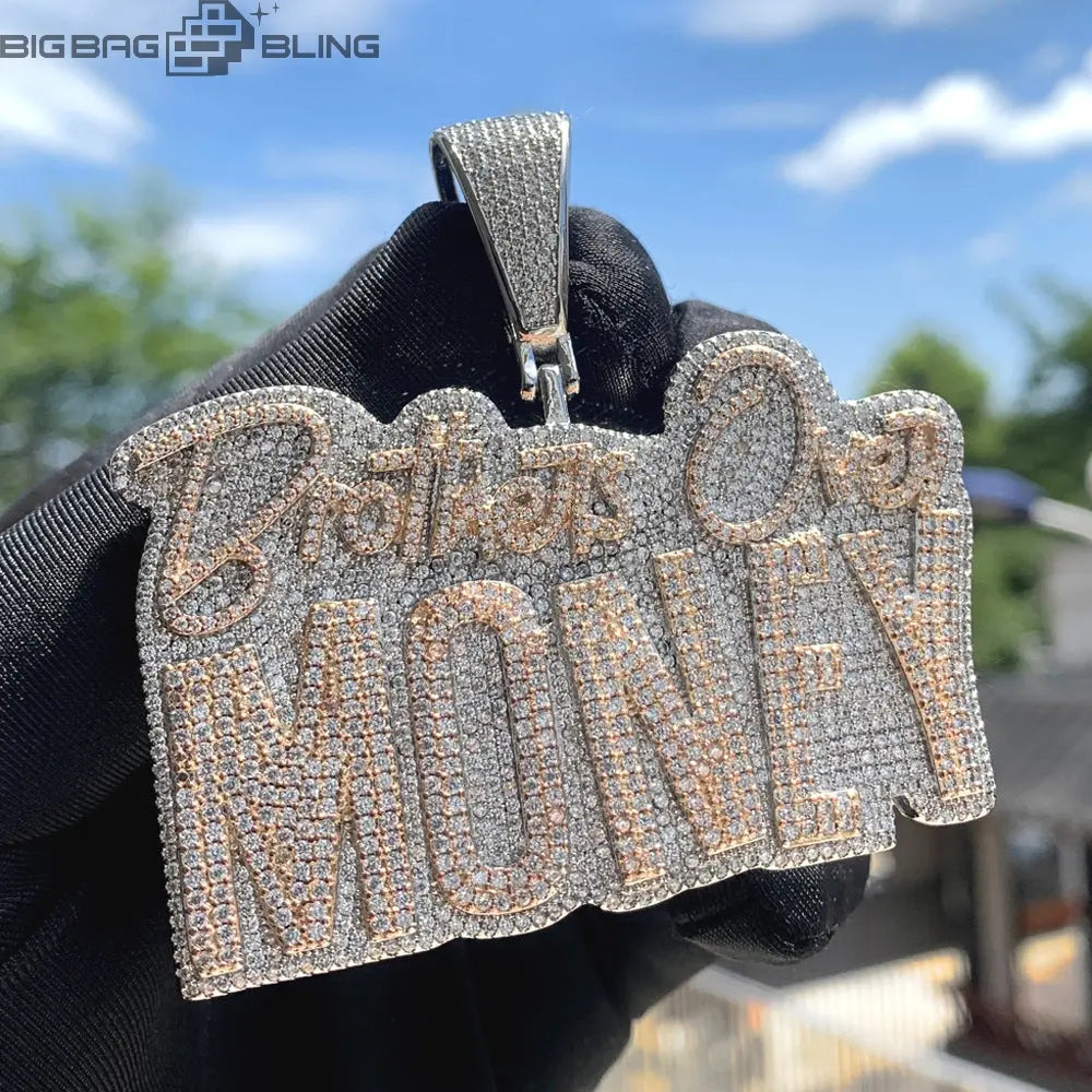 Iced Out MONEY Pendant BigBagBling