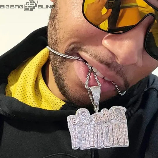 Iced Out MONEY Pendant BigBagBling