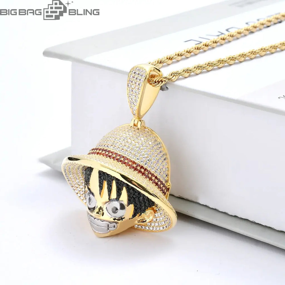 Iced Out One Piece Pendant BigBagBling