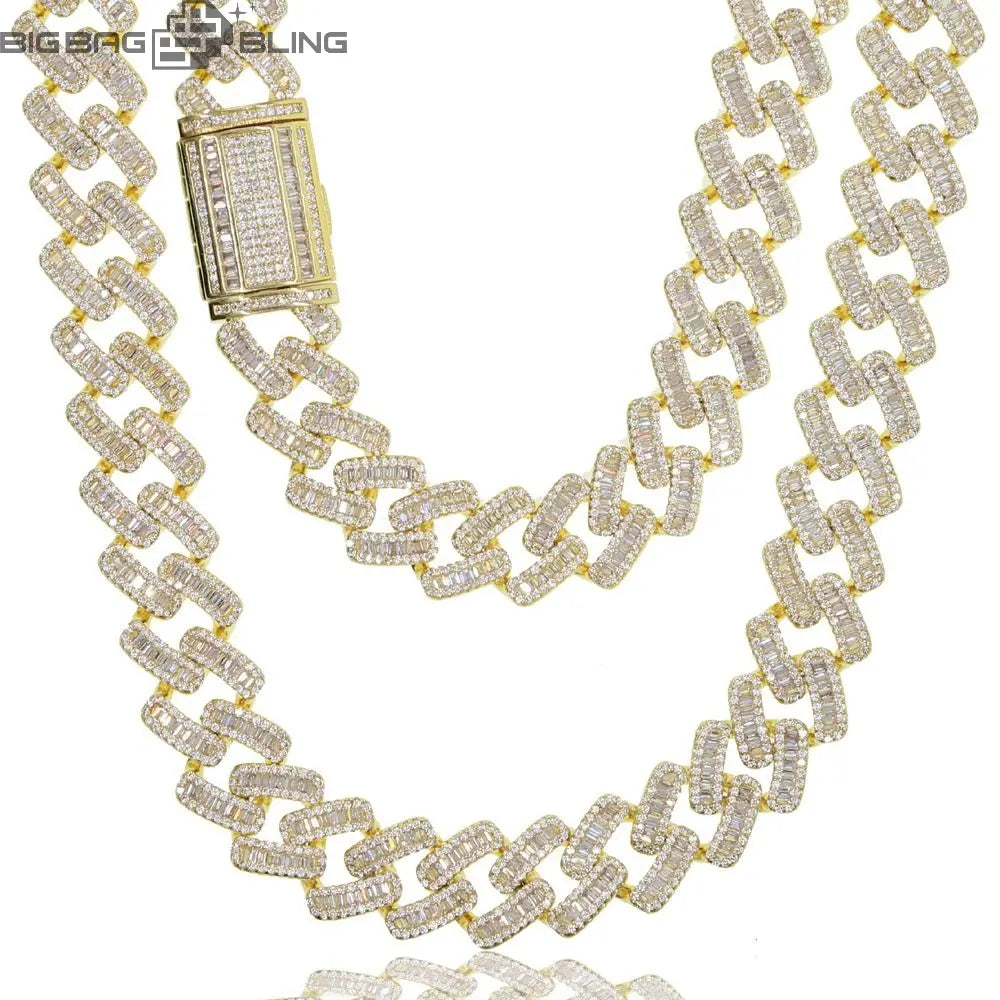 Iced Out Rich Forever Letter Pendant BigBagBling