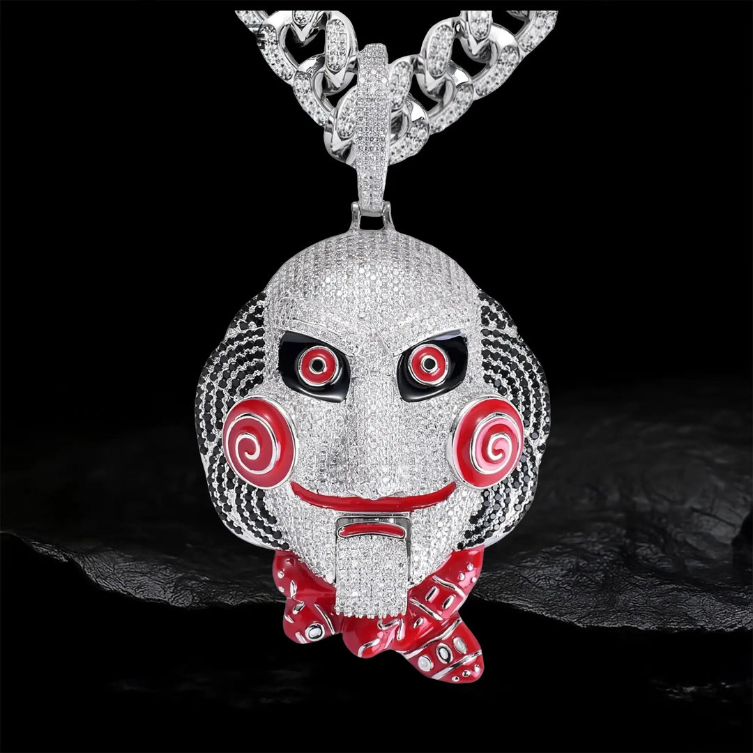 Iced Out Saw Pendant BigBagBling