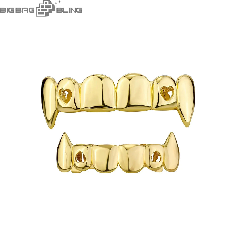 Iced Out Smooth surface Grillz BigBagBling
