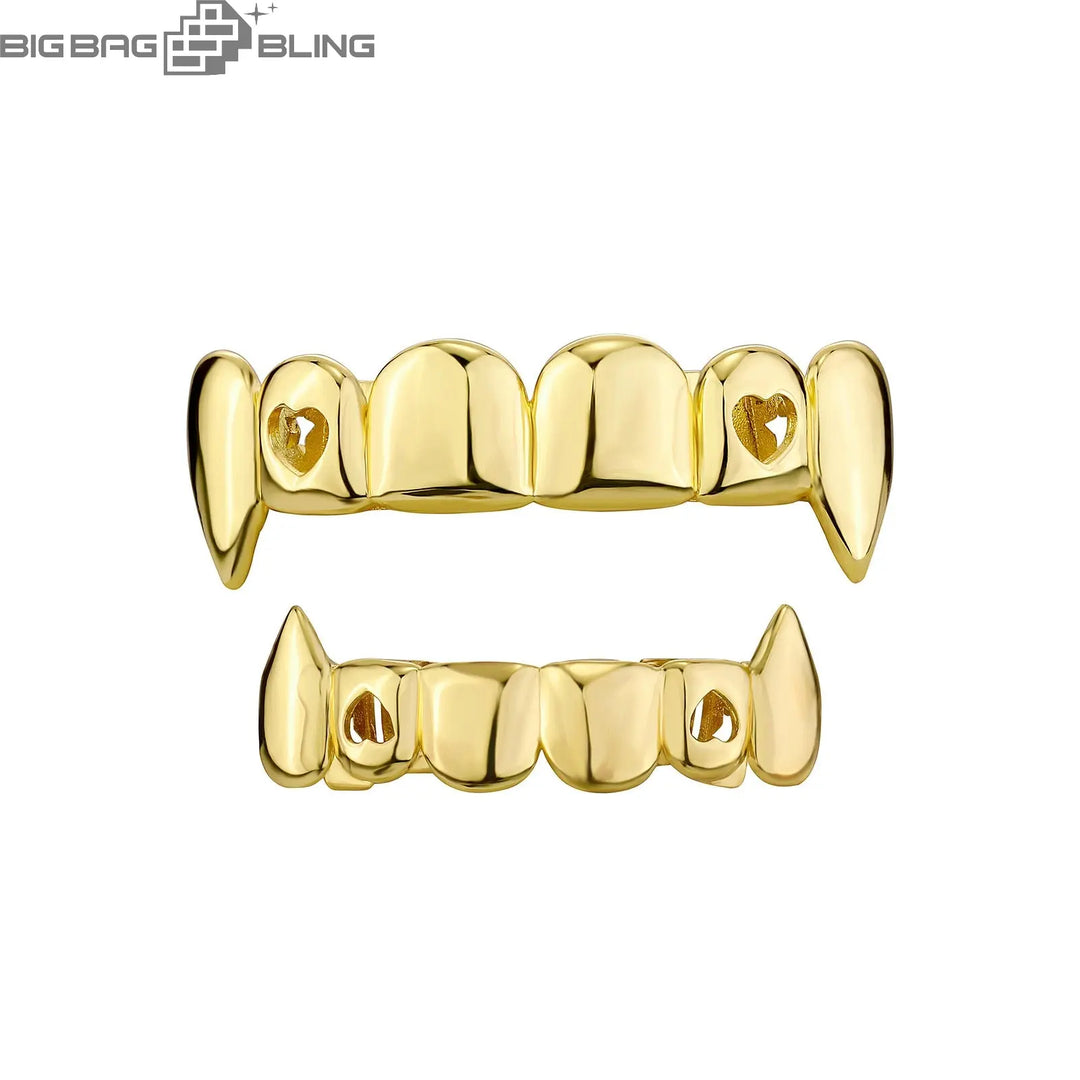 Iced Out Smooth surface Grillz BigBagBling