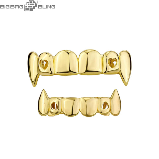 Iced Out Smooth surface Grillz BigBagBling