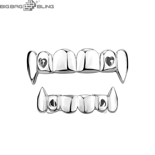 Iced Out Smooth surface Grillz BigBagBling