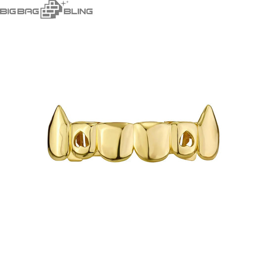 Iced Out Smooth surface Grillz BigBagBling