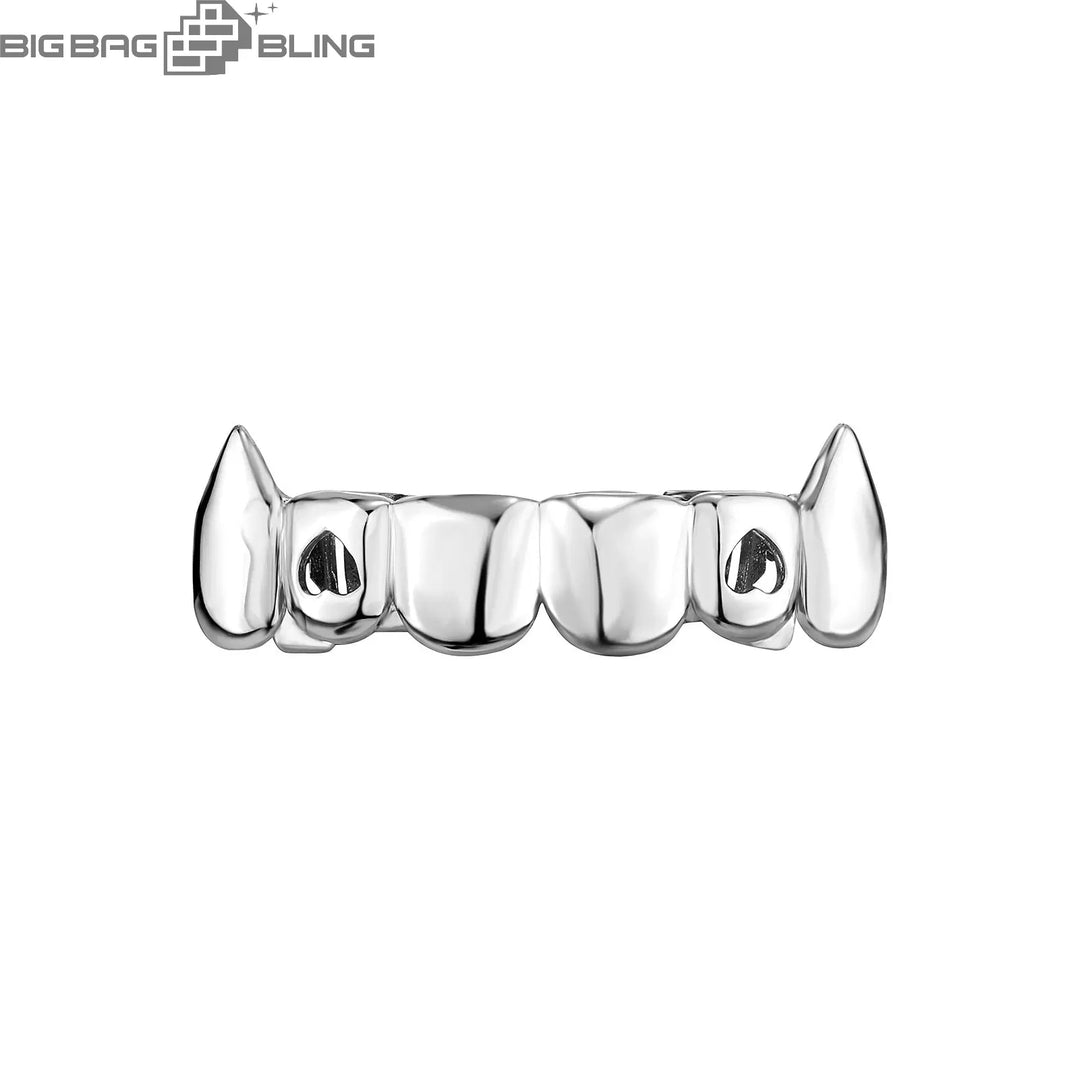 Iced Out Smooth surface Grillz BigBagBling