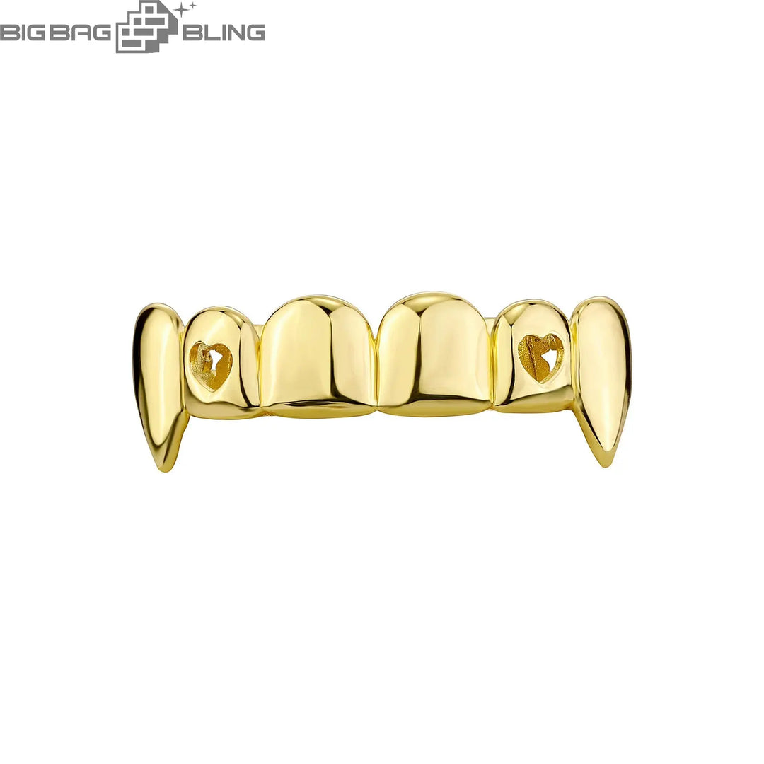 Iced Out Smooth surface Grillz BigBagBling