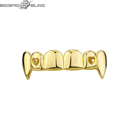 Iced Out Smooth surface Grillz BigBagBling