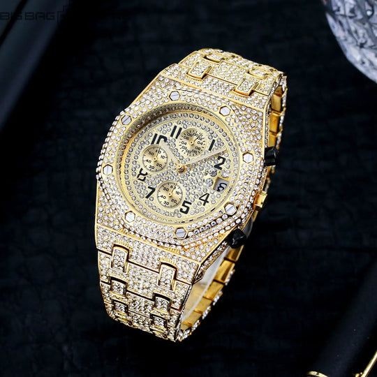 Iced Out Sports Watch BigBagBling