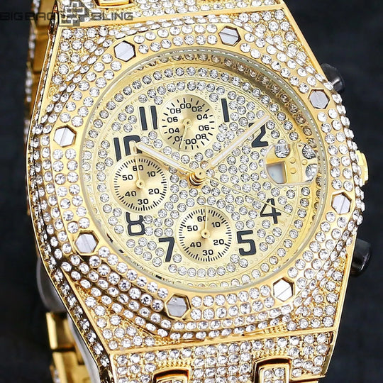 Iced Out Sports Watch BigBagBling