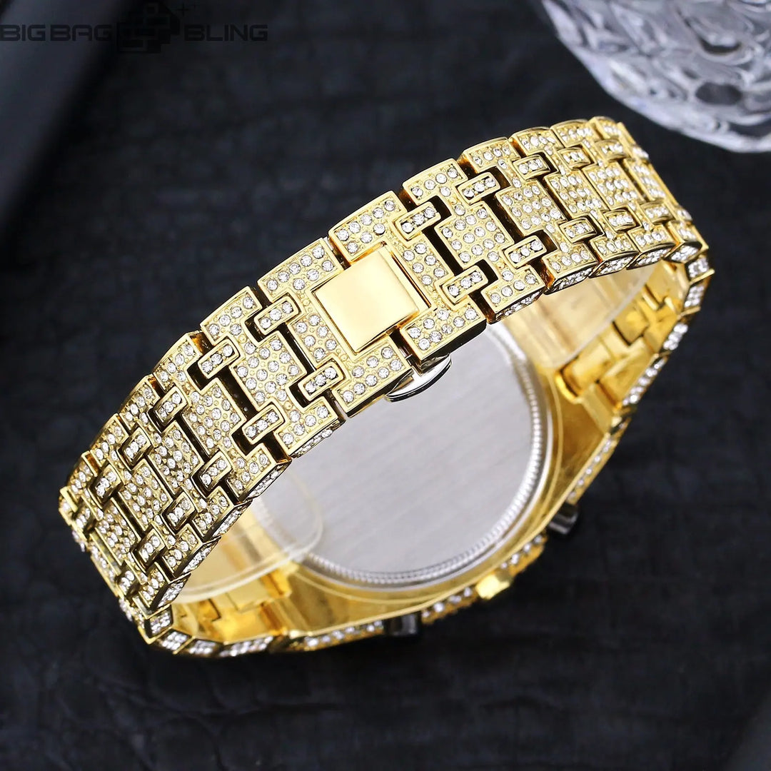 Iced Out Sports Watch BigBagBling