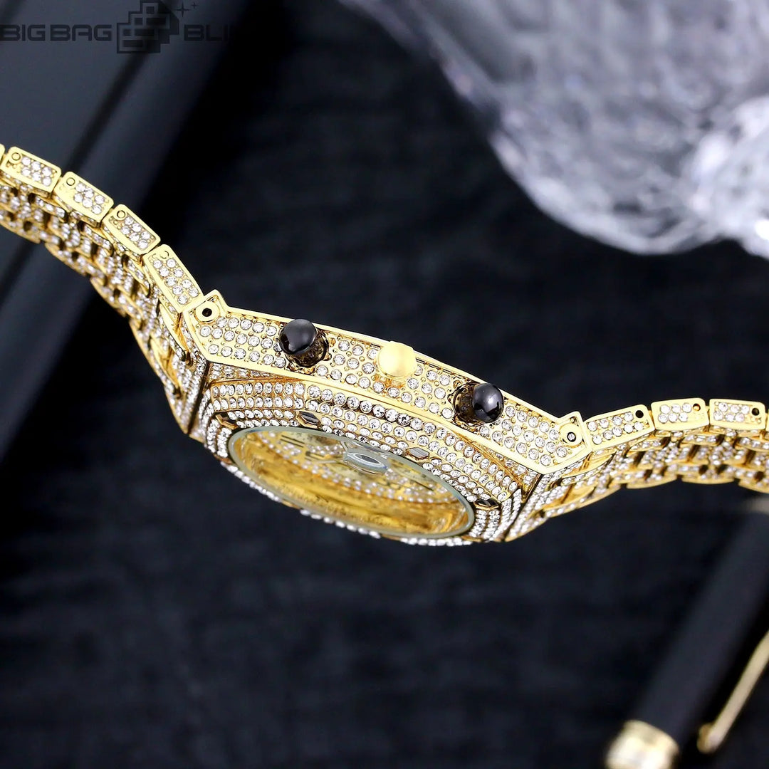 Iced Out Sports Watch BigBagBling