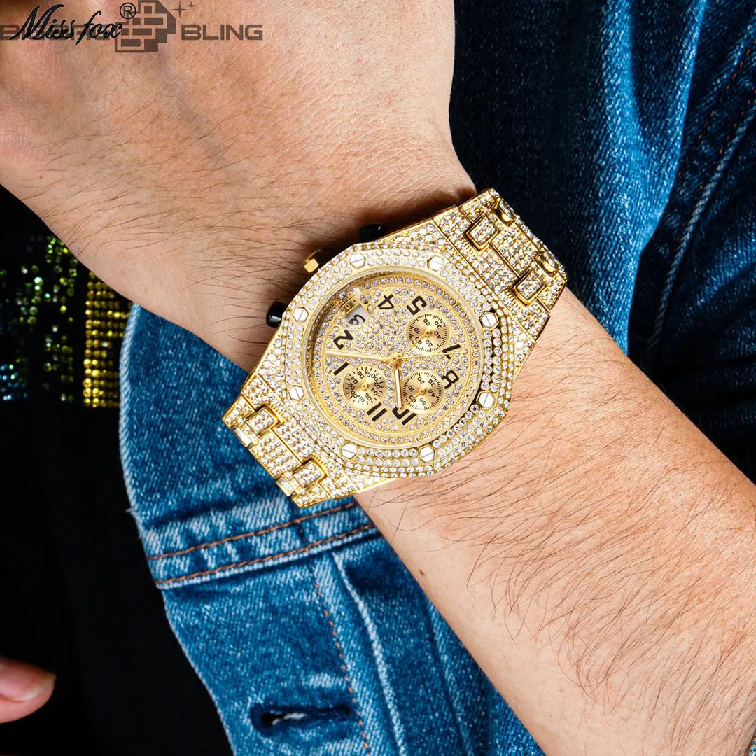 Iced Out Sports Watch BigBagBling